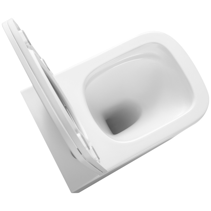 Унитаз подвесной Triton-Pro Verso VO-3032, сиденье, фурнитура