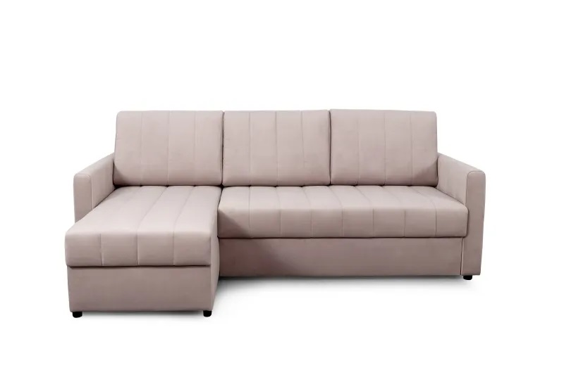 Угловой диван-кровать "Ларио" СТАНДАРТ Мора каппучино