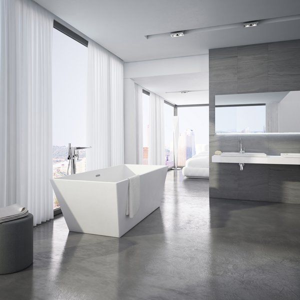 Смеситель напольный для ванны "RAVAK" FM 081.00