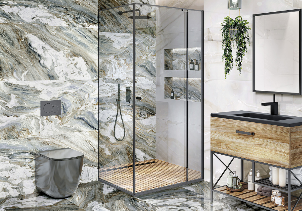 Керамогранит полированный "Cascade Natural" 120Х60