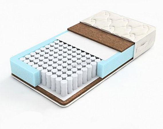 Матрас Optima Hard EVS 80Х195 с чехлом Cotton-Double Матрас Optima Hard EVS 80Х195 с чехлом Cotton-Double