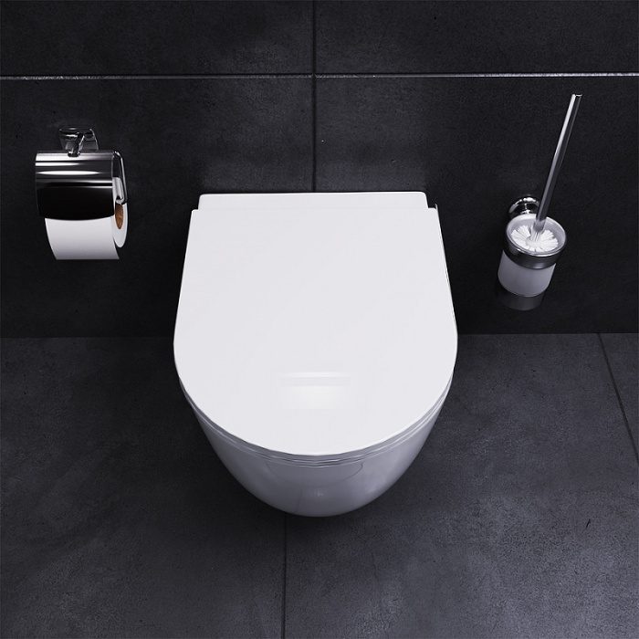 Унитаз подвесной Damixa "Sirius" с сиденьем Микролифт 360Х490Х330