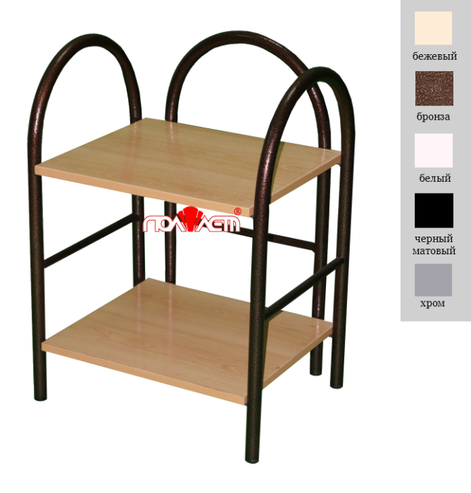 Стеллаж Ж 120 с 2-мя полками Стеллаж Ж 120 с 2-мя полками