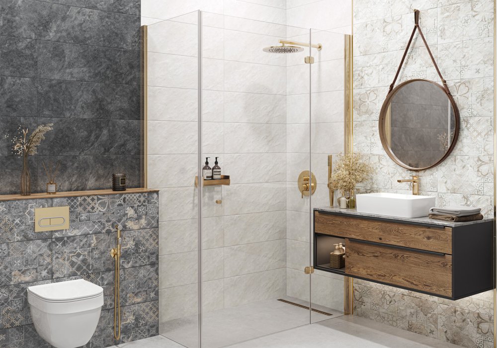 Плитка настенная Kreo Dark WT15KRE07R 246Х740