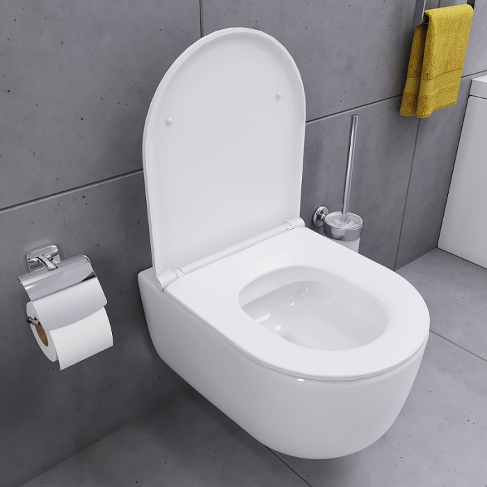 Унитаз подвесной Damixa "Sirius" с сиденьем Микролифт 360Х490Х330