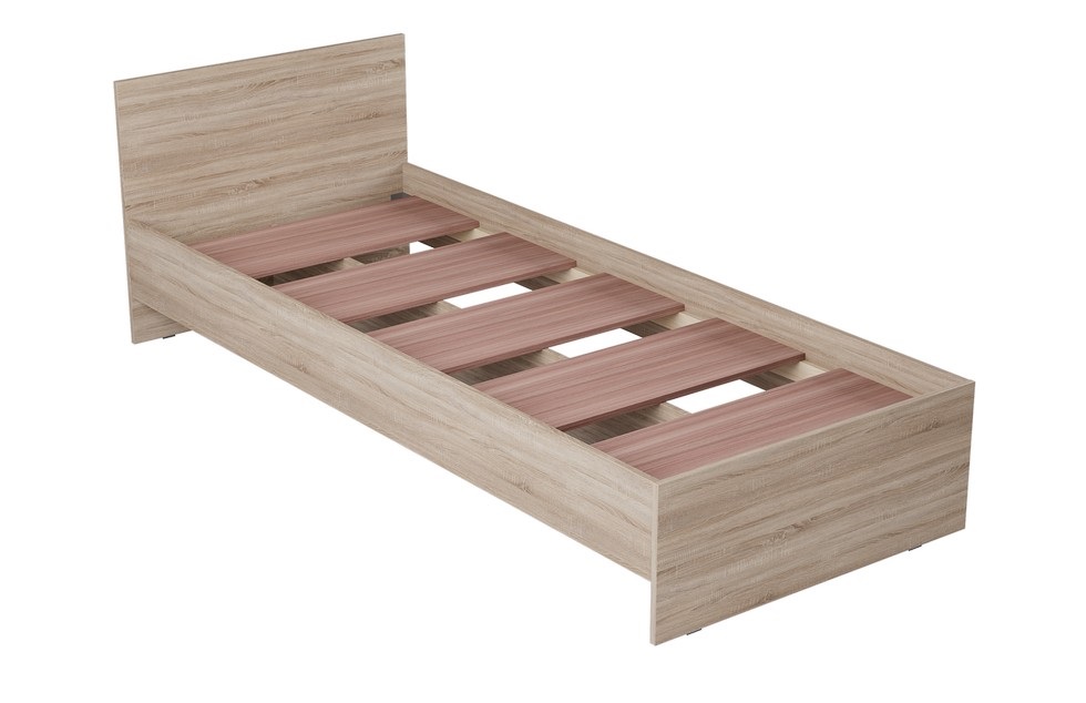 Кровать "Лайт" КР-001 (прямоугольный щиток) 840мм Кровать "Лайт" КР-001 (прямоугольный щиток) 840мм