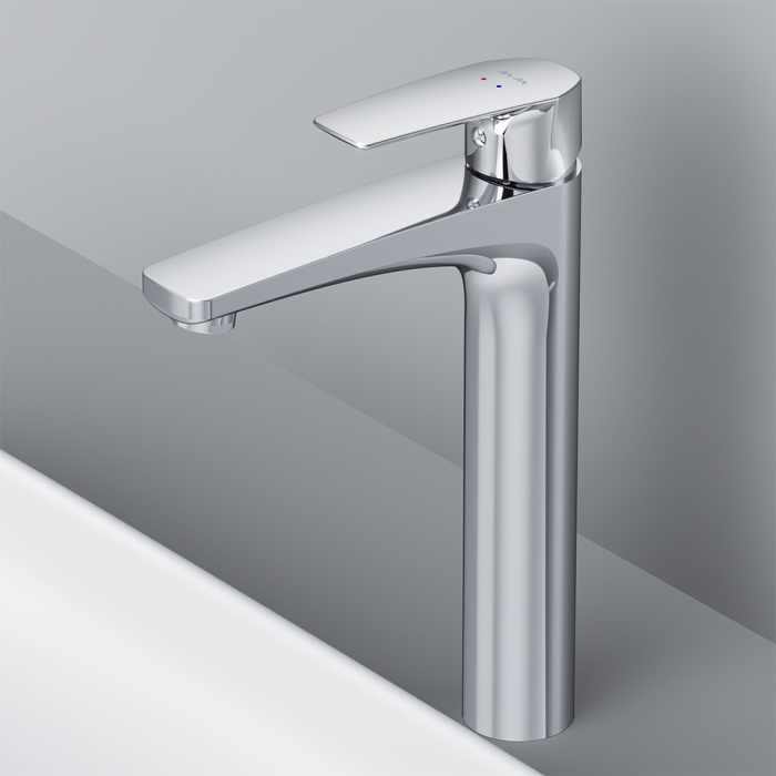 Смеситель для умывальника AM.PM "GEM" F90A92000 высокий Смеситель для умывальника AM.PM "GEM" F90A92000 высокий