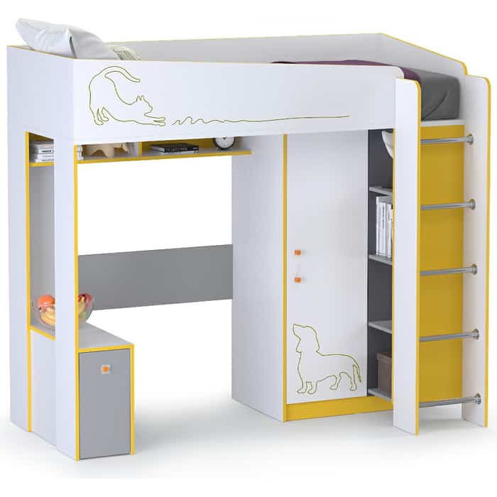 Кровать-чердак "Альфа" 11.20 Кровать-чердак "Альфа" 11.20