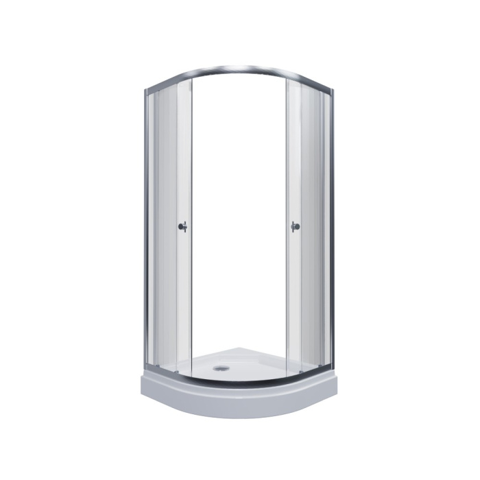 Душевое ограждение Triton Альфа хром 800Х800Х2020