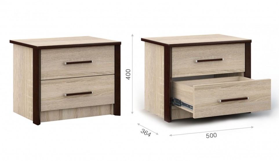 Тумба прикроватная "Эшли" Тумба прикроватная "Эшли"