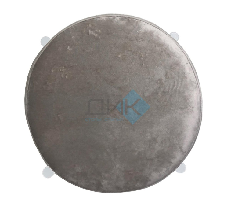 Табурет M DikLine, M02 бежевый, ножки белые