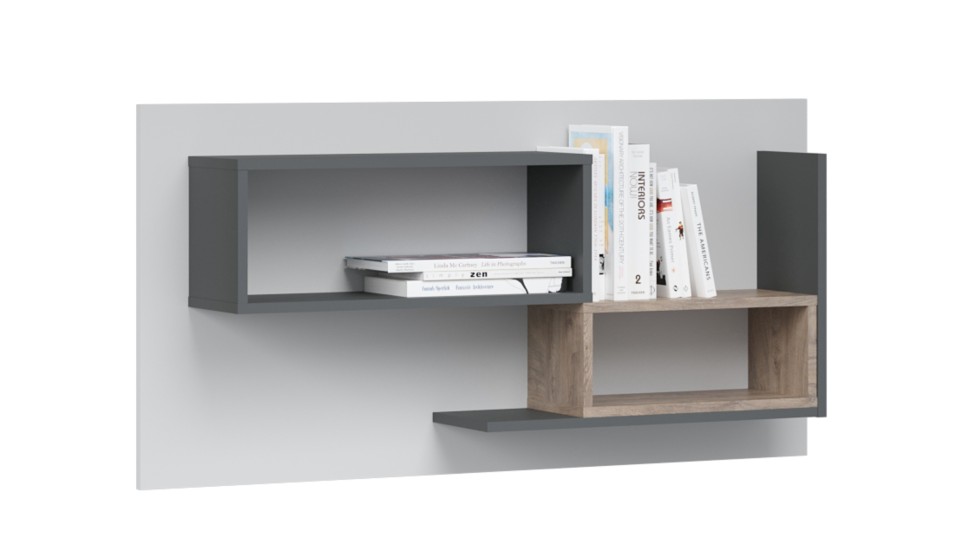 Полка навесная 120 "Квадро" Полка навесная 120 "Квадро"