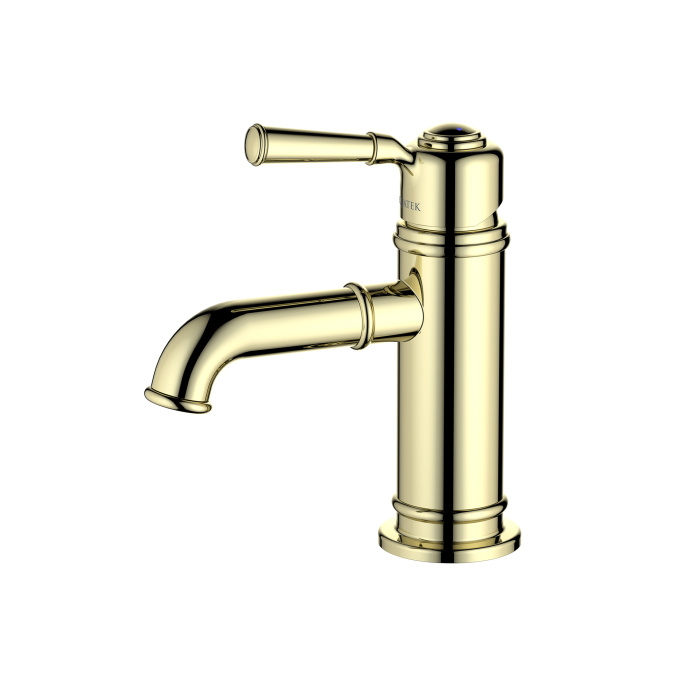 Смеситель для раковины "Классик" без донного клапана AQ1510PG Смеситель для раковины "Классик" без донного клапана AQ1510PG