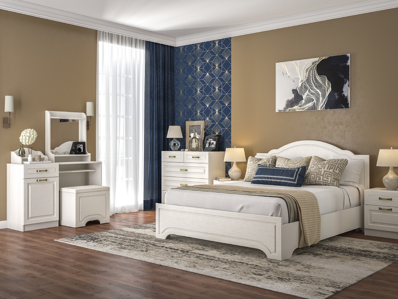 Спальный гарнитур "Ливерпуль" 1 Спальный гарнитур "Ливерпуль" 1