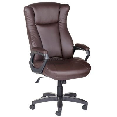 Кресло "Адмирал" Ультра (мягкие подлокотники) кож.зам