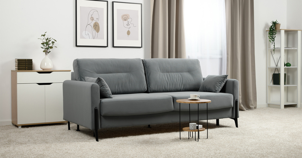 Диван "Барселона" ТД 673 Diagonal 995 (серо-голубой) Диван "Барселона" ТД 673 Diagonal 995 (серо-голубой)