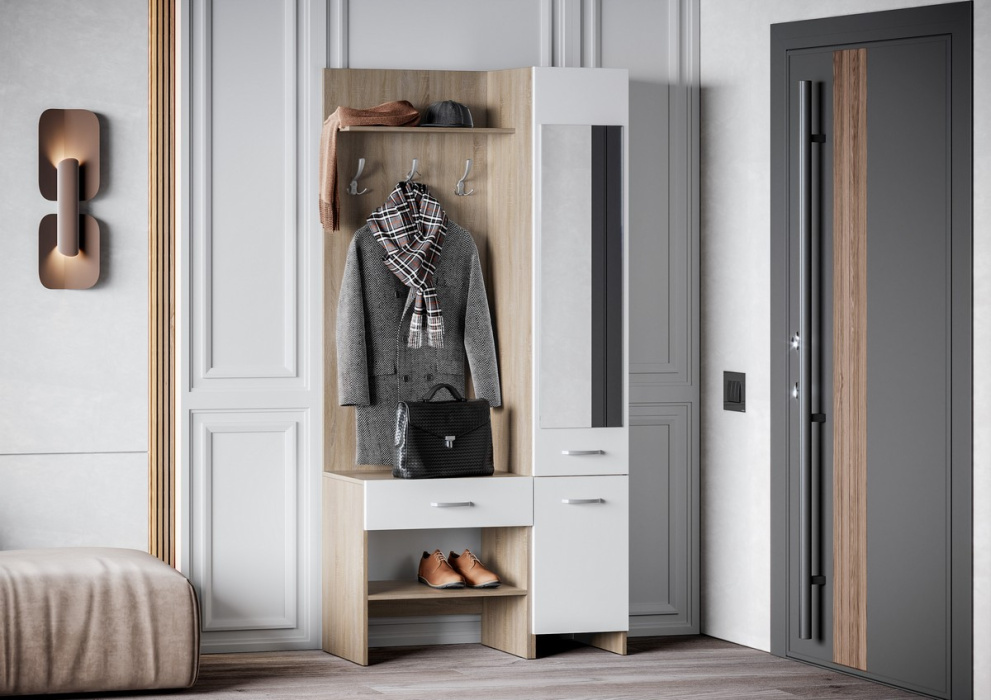 Прихожая "Домино" 2У СНЯТО С ПРОИЗВОДСТВА Прихожая "Домино" 2У СНЯТО С ПРОИЗВОДСТВА