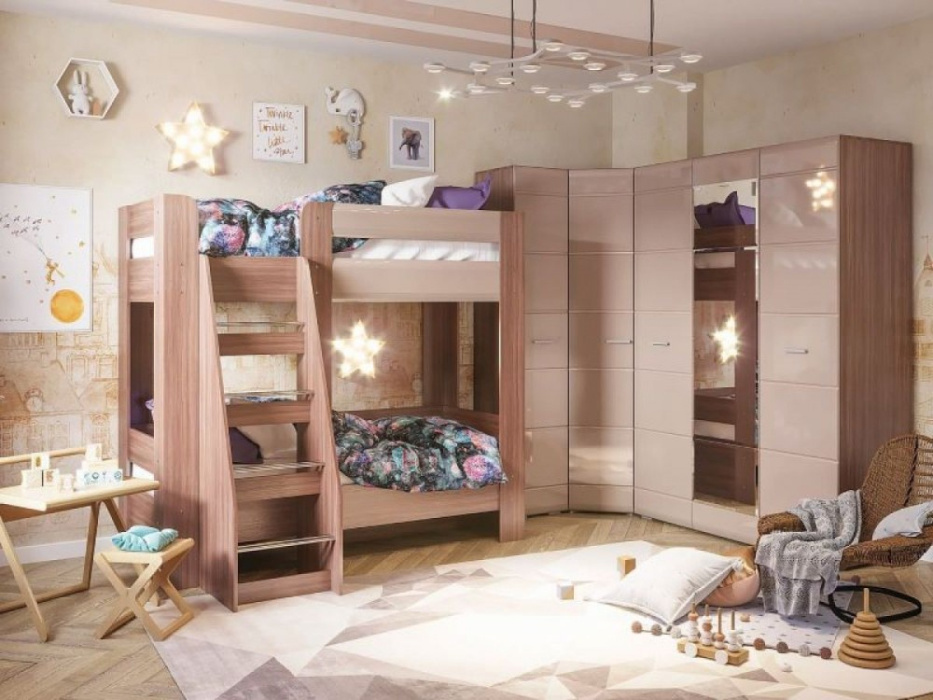 Кровать двухъярусная "СИМБА" СНЯТО С ПРОИЗВОДСТВА