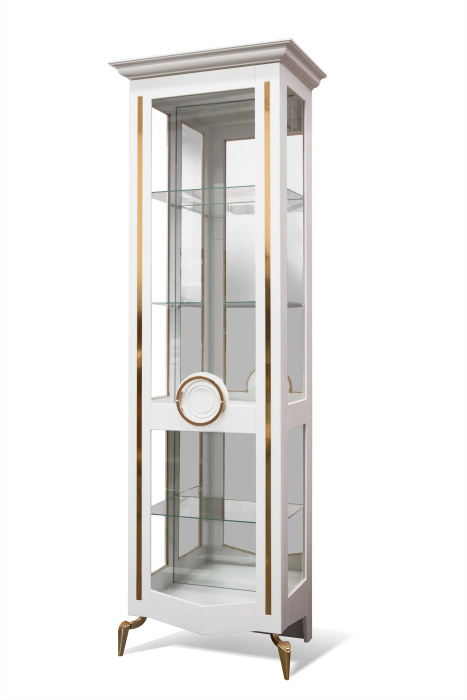 Шкаф с витриной 1 дверный "Бодрум" Шкаф с витриной 1 дверный "Бодрум"