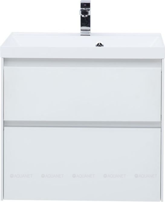 Тумба с раковиной AQUANET "Гласс 70"