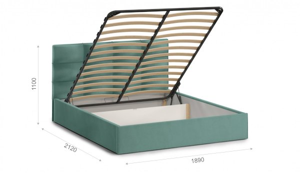 Кровать с подъемным механизмом "Вена" 180*200