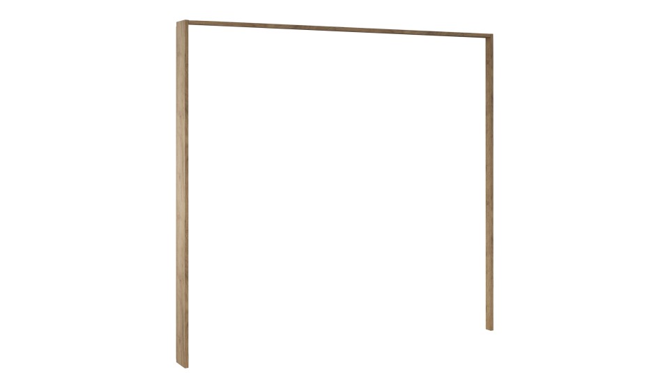 Портал шкафа Мишель 5дв Дуб крафт золотой