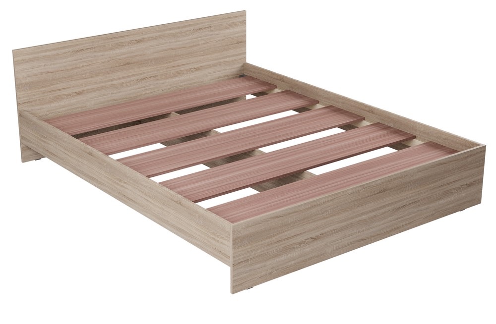 Кровать "Лайт" КР-005 (прямоугольный щиток) 1640мм