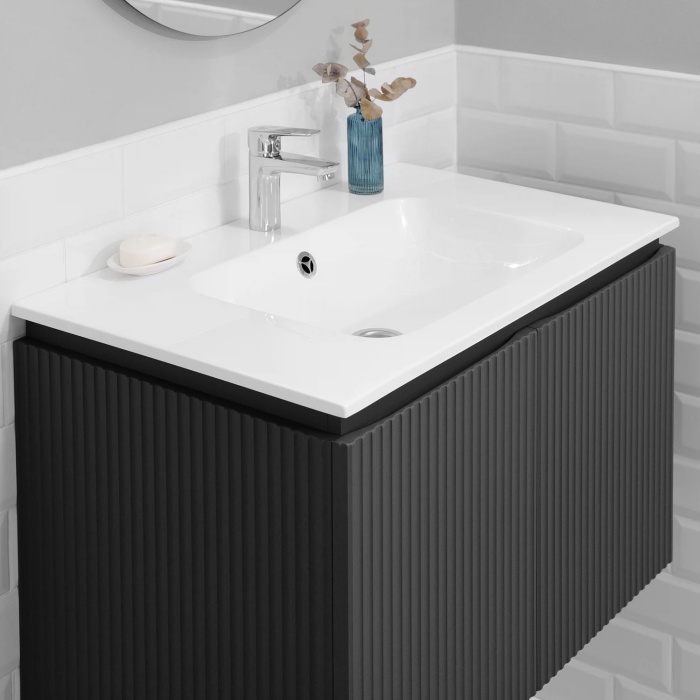 Тумба с раковиной подвесная Итана BAND 80 804x477x515