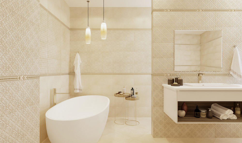 Плитка напольная "Petra Beige" 418Х418 FT3PET11