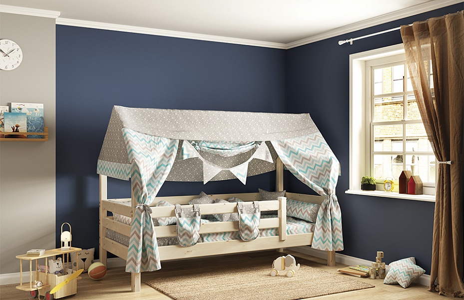 Кровать с надстройкой "Соня"