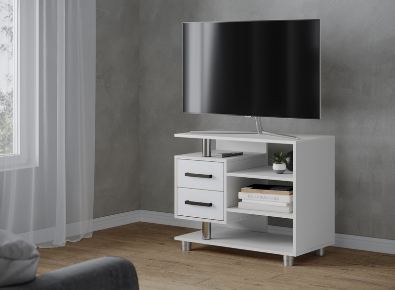 Тумба ТВ 011 2Я Белый