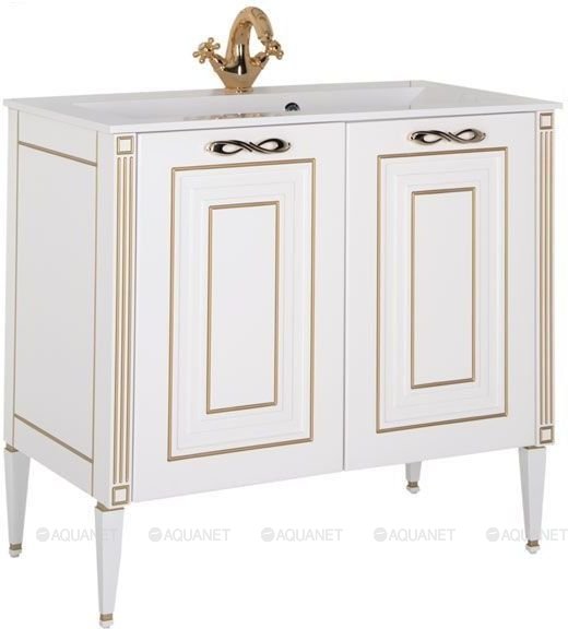 Тумба с раковиной AQUANET "Паола 90"