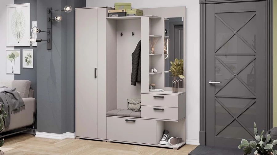 Прихожая «Эрика» Тип 2 Кашемир