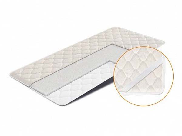 Наматрасник Optima 160х195 с чехлом Cotton plus