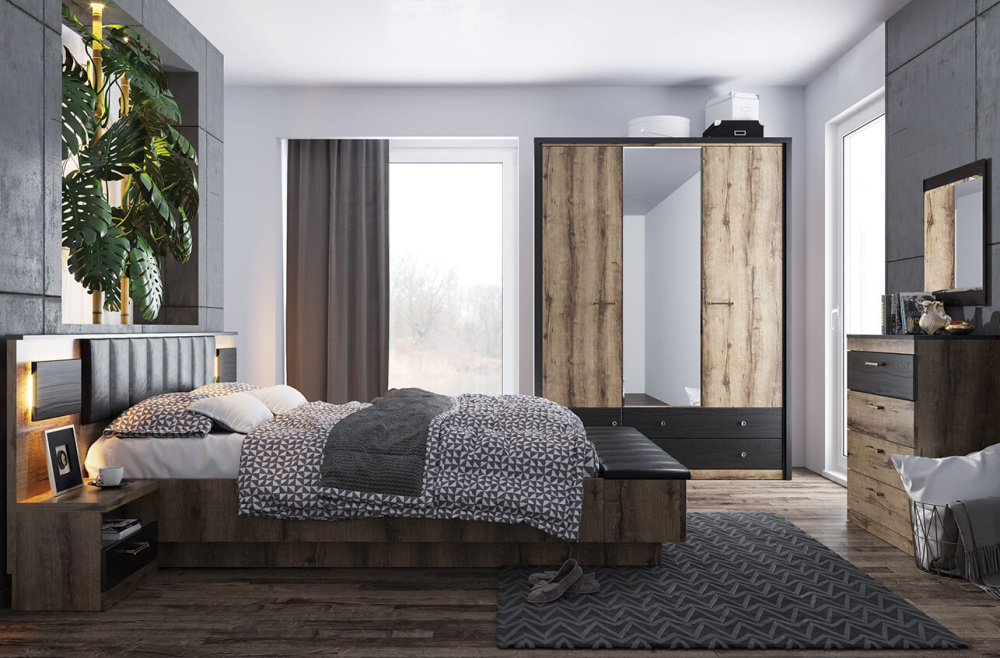 Спальный гарнитур "ДЖАГГЕР" 2