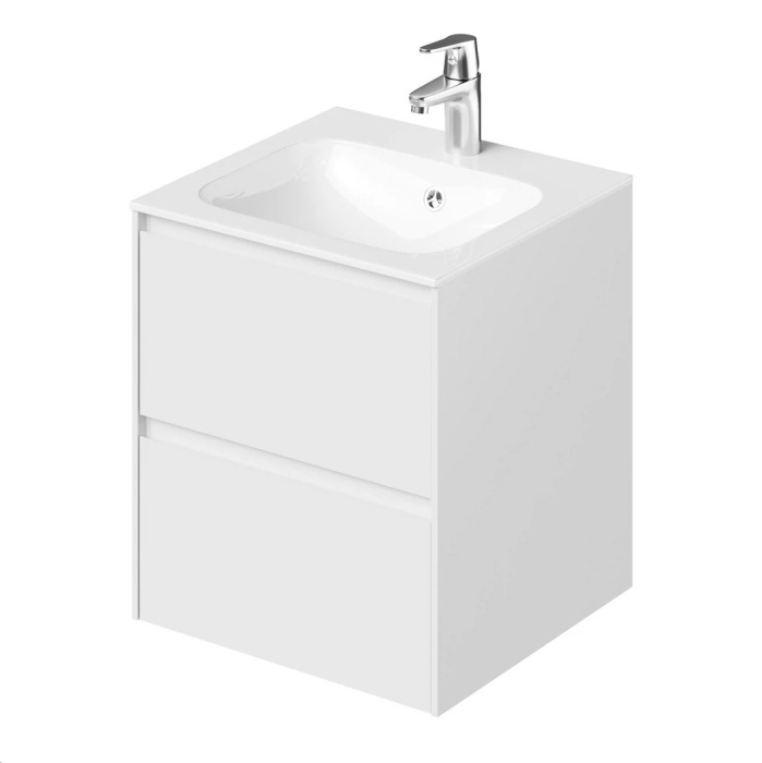 Тумба с раковиной подвесная Итана "Slim 50" 502Х477Х569 Тумба с раковиной подвесная Итана "Slim 50" 502Х477Х569