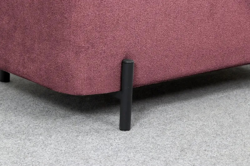 Банкетка "Портленд" Торонто бордовый