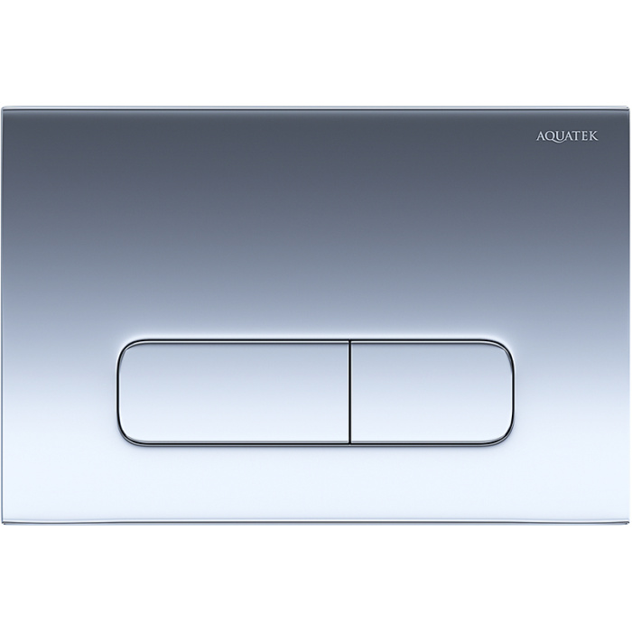 Клавиша смыва Aquatek KDI-0000016 Хром глянцевая