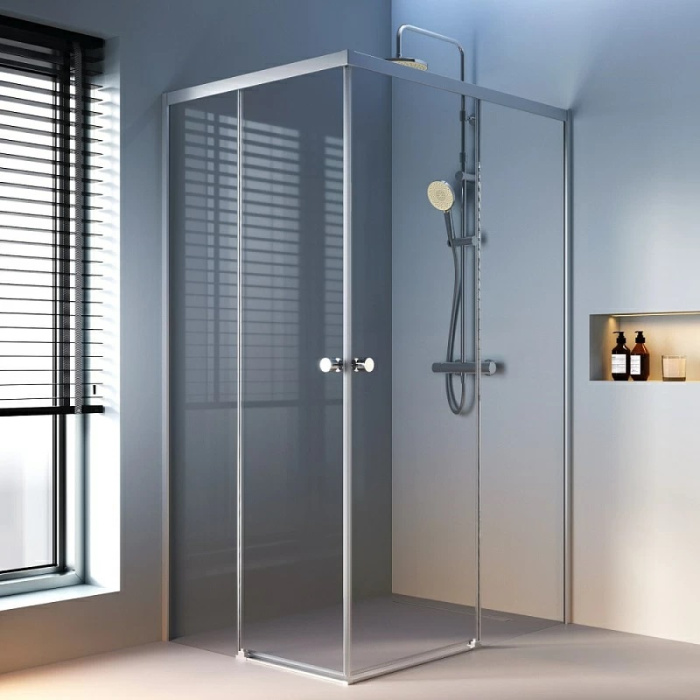 Душевое ограждение X-Joy "Square Slide" 120Х90 Душевое ограждение X-Joy "Square Slide" 120Х90