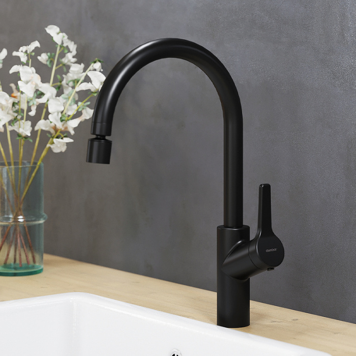 Смеситель для кухни Damixa Eclipse 310722300 Черный матовый Смеситель для кухни Damixa Eclipse 310722300 Черный матовый