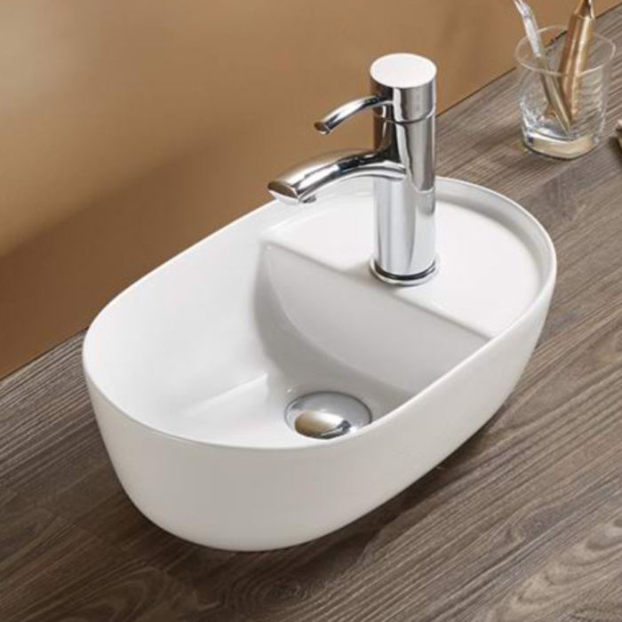 Раковина накладная MELANA MLN-320333 420Х265Х145