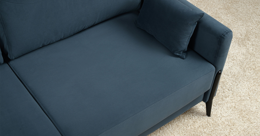 Диван "Барселона" ТД 674 Diagonal 999 (синий)