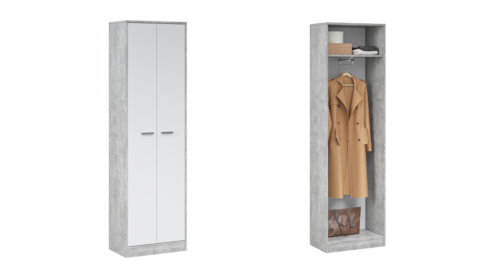 Шкаф 2-х створчатый "Интер" 