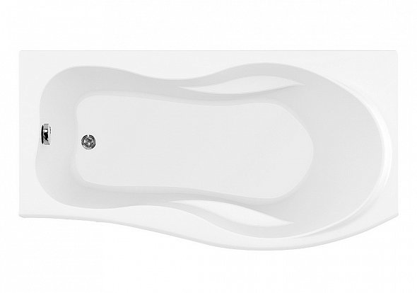 Ванна акриловая AQUANET "BORNEO" 170Х90 Правая