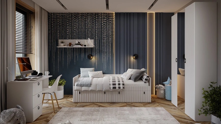 Детская «Тиффани» - Белый