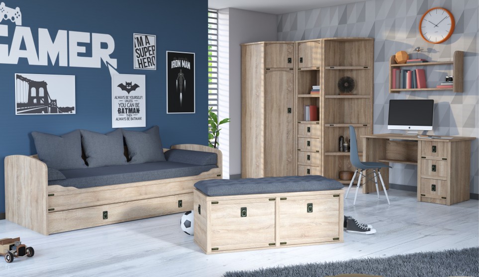 Стол письменный 3 ящика "Валенсия"