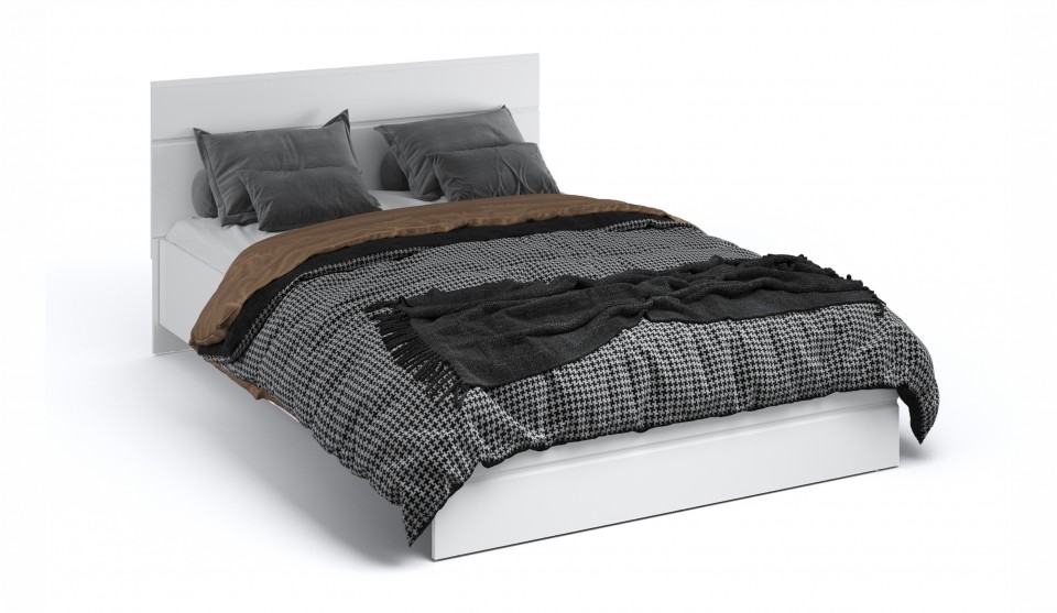 Кровать 140 без ПМ "Йорк" без ламелей Кровать 140 без ПМ "Йорк" без ламелей