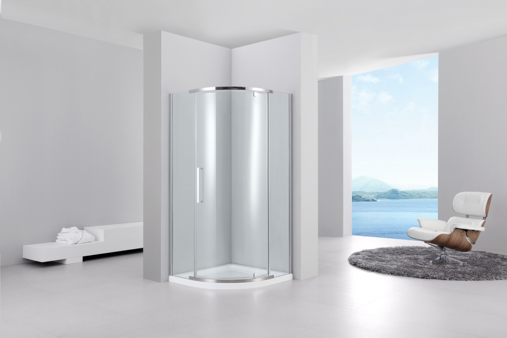 Душевое ограждение "Black&White" S301 (900Х900Х1950) Душевое ограждение "Black&White" S301 (900Х900Х1950)