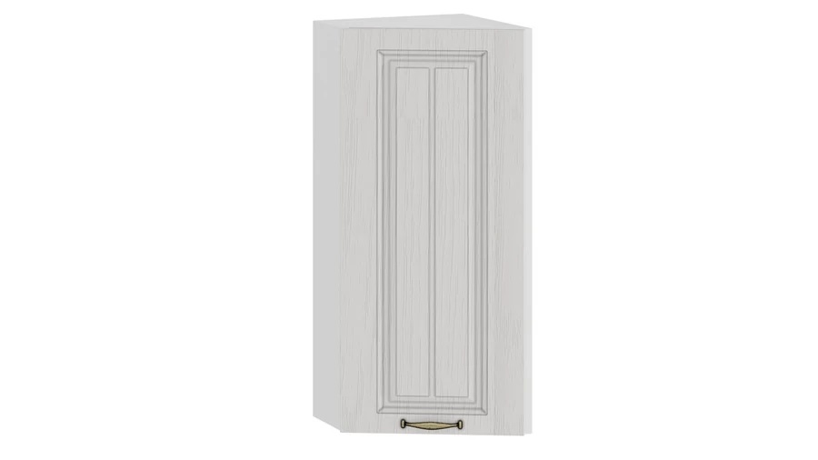 Шкаф навесной торцевой «Лина» - 1В3Т Белый
