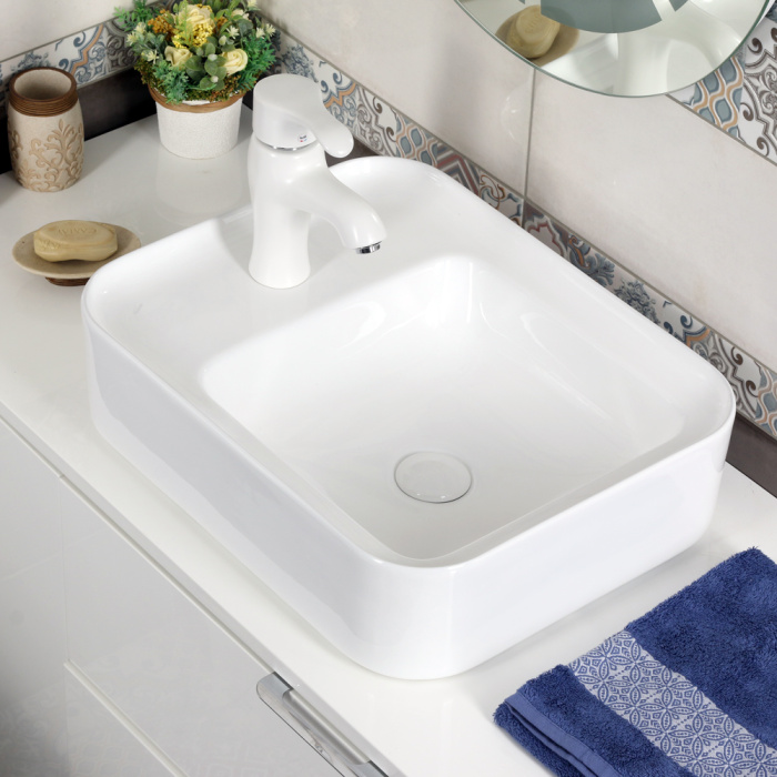 Раковина накладная MELANA MLN-320309 405Х510Х145